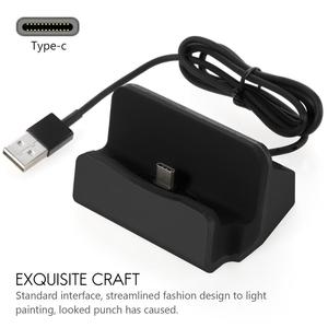 Usb Loại C Type-C Micro USB sạc dock đứng trạm Cradle điện thoại thông minh sạc Dock cho Samsung cho Iphone - Product Image 2