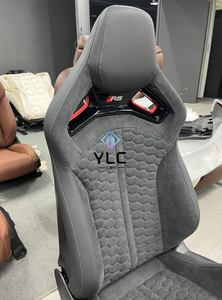 Asiento de cubo de fibra de carbono TT A4 A5 A6 A7 A8 Q3 Q5 <span class=keywords><strong>Q7</strong></span> para todos los <span class=keywords><strong>Audi</strong></span> a RS, accesorios para coche, asientos deportivos de carreras, diseño de cuero - Product Image 2