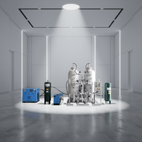 Machine industrielle de production d'azote HIGHLIGHT PSA Pureté 93%-99,5% Composants essentiels du moteur PLC |   Technologie de remplissage de conception nouvelle