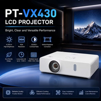 Proyector LCD Panasonic PT-VX430 de 4500 Lúmenes, Proyector Empresarial XGA para Aulas, Salas de Reuniones y Conferencias