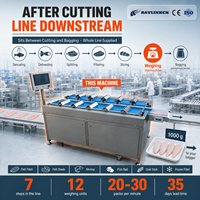 Pesadora Multicabezal Semiautomática Acero Inoxidable 304 20 a 30 Pesajes por Minuto para Filetes de Pescado Mariscos Carne