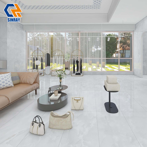 Carreaux <span class=keywords><strong>de</strong></span> sol et <span class=keywords><strong>de</strong></span> mur en porcelaine brillante à texture <span class=keywords><strong>de</strong></span> pierre moderne 600x1200mm pour murs intérieurs, salles <span class=keywords><strong>de</strong></span> bain, appartements, villas, antidérapants - Product Image 3