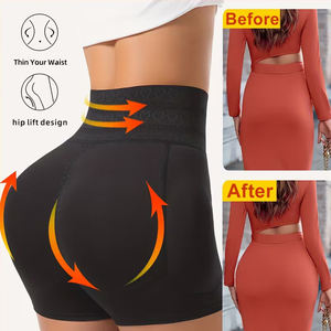 Culotte sculptante sexy pour les fesses, rembourrage pour les hanches, rehausseur de fesses, pour femmes, coussinets en coton, short de lingerie, body shaper - Product Image 5
