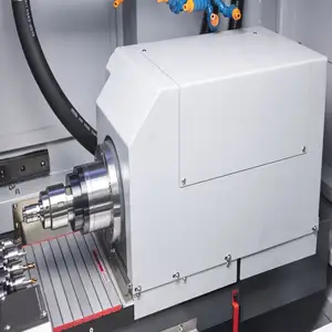 Goede Prijs Zwitserse Type Cnc Draaiende Machine Vlakke Bed Sw-265B 5 As Cnc Draaibank Voor Metaal Snijden