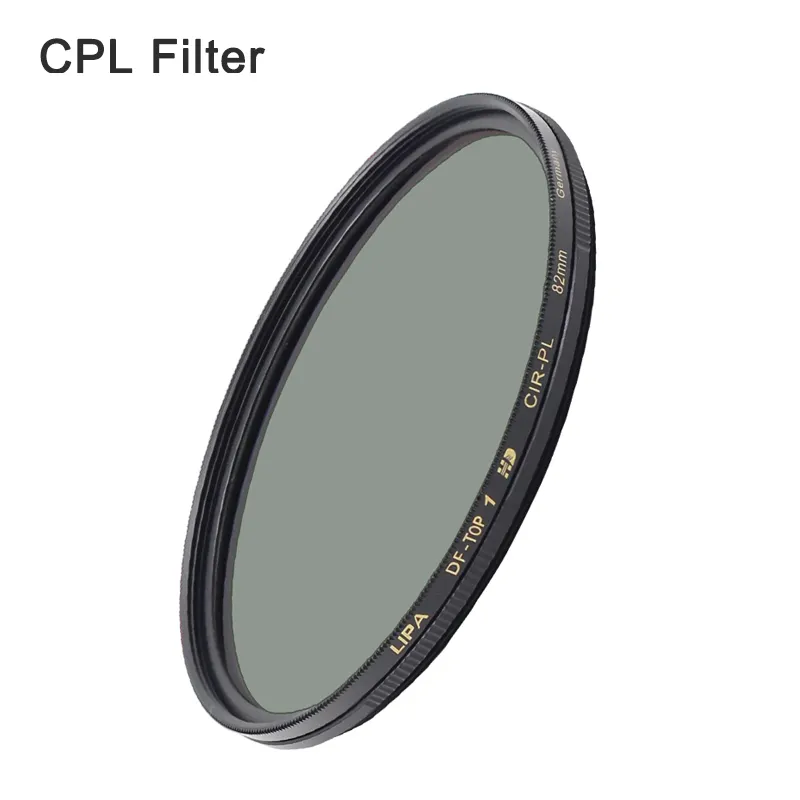 Factory low-cost HD quality cpl filter for camera polarized filter for nikon canon 37-95mm