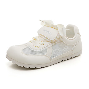 Chaussures de sport respirantes pour femmes, nouveau style printemps/été 2026, chaussures plates décontractées à bout rond, chaussures Agan tendance - Product Image 1