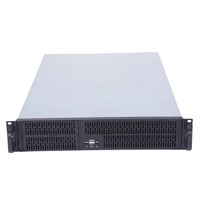 Boîtier PC industriel personnalisé, châssis en tôle, boîtier d'ordinateur industriel 2U montable en rack, profondeur du boîtier 650 mm