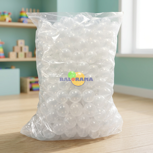 Balorama 100 piezas 1 paquete de bolas de plástico de 6 cm para piscina de bolas, modelo 93702, para edades de 2 a 13 años - Product Image 3