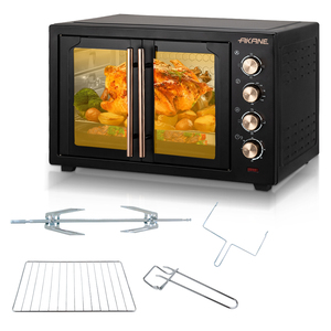 AKANE 2800W Oven Large Capacity Countertop for Home Baking Roasting Grilling Temperature Control Even Heating Mini Oven - Product Image 6