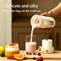 Topkwaliteit persoonlijke oplaadbare mini fruitblender en automatische type-C fruitsmoothie-sapcentrifuge bekerblender draagbare blender