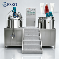 Mélangeur émulsifiant fixe ESKO pour nettoyant visage, crème froide, lotion corporelle, crème pour bébé, hydratant, fabrication de produits de soin de la peau