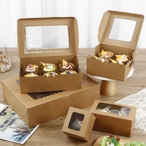 Boîte à sauce en papier kraft avec fenêtre pour la cuisson des sauces et l'emballage de cadeaux alimentaires - Product Image 2