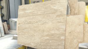 Losas de Travertino Diana Royal 2025, Baldosas de Piedra Pulida de Primera Calidad, Importación de Turquía, Pisos Naturales Modernos para Interiores y Exteriores - Product Image 2