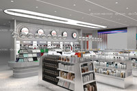 12-YZoS003 Meubles de présentation K-beauty pour magasin de détail, présentoir de parfums économique pour l'aménagement de magasin de cosmétiques