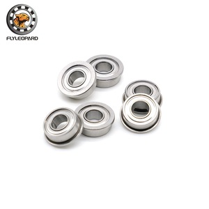 Rodamientos de Brida Miniatura Flyleopard F693ZZ 3x8x4mm, Rodamiento de Bolas de Ranura Profunda de Acero Abec-7 Métrico con Brida - Product Image 5