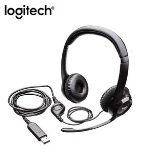 Logitech H390 USB Wired Headset Stereo Headphones with Noise-Cancelling <b>Microphone</b> for <b>PC</b>/Mac/Laptop - Product Image 4