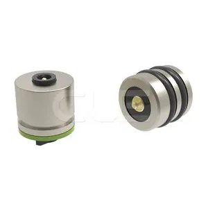 Customized right angle round pogo pin connector magnetic