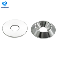 Anneaux de retenue en D de 19 mm x 4 mm, rondelles métalliques en O, rondelles de serrage métalliques
