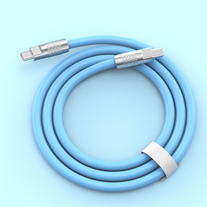 สายซิลิโคน PD 60W USB-C กับ USB-C สายชาร์จข้อมูลเร็วสุดเหมาะสำหรับ iPhone 16 15<span class=keywords><strong>ชาร์จ</strong></span>เร็วสายข้อมูล - Product Image 4