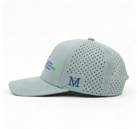 Op maat gemaakte baseballcap bedrukking borduurwerk voor heren 6-delige polyester waterdichte groothandel 3D borduurlogo baseballcap