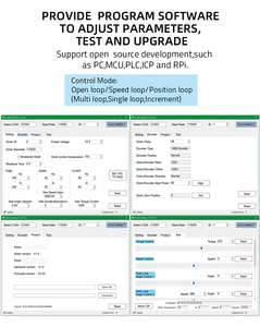MS9015 뜨거운 판매 평면 통합 드라이버 DC 브러시리스 서보 모터 핸드 헬드 짐벌 안정기 레이저 ladar 카메라 PTZ - Product Image 4