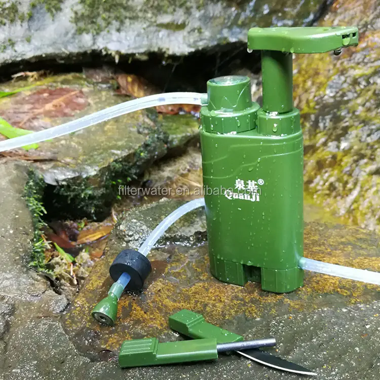 Bomba de filtro de água de uf, bomba de purificador de água para acampamento