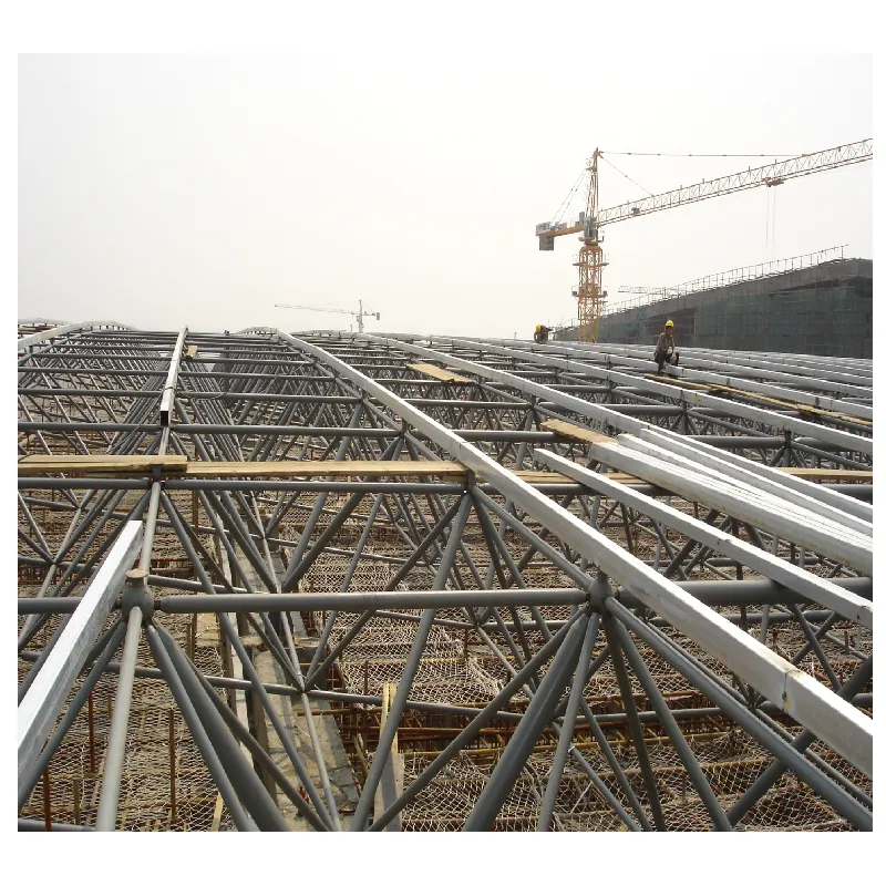 Wholesale high quality steel structure Construction Building Steel Structure Material Space Frame Building