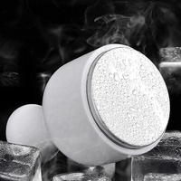 Visage Refroidissement Masseur Peau Visage Roller Ball Compresse De Glace pour Réduire Les Poches Traitement De La Peau Refroidisseur Du Visage Beauté Santé Outils