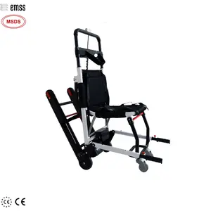 Handikap için EMSS merdiven tırmanma elektrikli ayakta tekerlekli sandalye manuel merdiven tırmanma tekerlekli sandalye