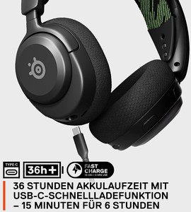 Tai nghe chơi game đa nền tảng không dây Steelseries Arctis Nova 4x, âm thanh không gian 360 °, không dây 2.4GHz, pin 36 giờ, 2 mic - Product Image 6