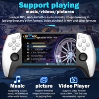 Consola de Juegos Portátil SF3500, Pantalla IPS de 5 Pulgadas, Salida de TV 3D, 20000 Juegos, Reproductor de Videojuegos, 64 GB, Compatible con Música, Vídeos, Libros Electrónicos