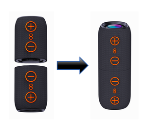 2 Trong 1 Loa Không Dây Hệ Thống Siêu Điện Âm Thanh Có Dây Surround Stereo Rạp Hát Tại Nhà Di Động Có Thể Tháo Rời Loa TV Máy Chiếu - Product Image 2