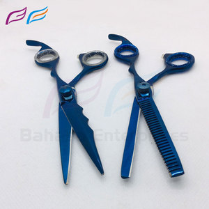 Ciseaux à cheveux Bule Plasma, ciseaux de barbier texturisants, ciseaux à effiler pour barbier, ciseaux de coupe de cheveux de qualité professionnelle, fabricant OEM - Product Image 3