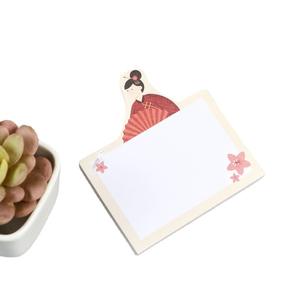 Notes autocollantes transparentes personnalisées de haute qualité, en forme de dessin animé mignon, plusieurs couleurs, papier auto-adhésif portable pour - Product Image 6