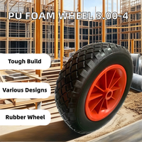 Nouveau chariot de plage de roue de mousse de polyuréthane PU compagnon de voyage pratique