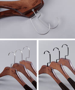 Piatto Decorativo cappotto di Legno Gancio affollamento Antiscivolo Grucce Vestito di Legno - Product Image 6