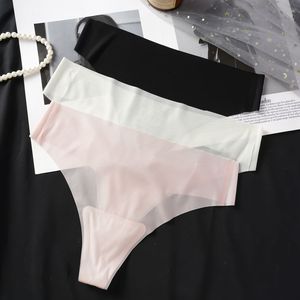 Super mince masque facial caleçon femmes sans couture glace <span class=keywords><strong>Yoga</strong></span> Fitness Bikini Sexy Pure Desire femmes G-string pantalon - Product Image 2