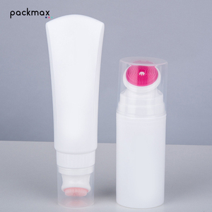 Tube souple en plastique avec applicateur brosse souple – Emballage vide pour nettoyant visage, lotion et crème, Fourniture directe usine - Product Image 6