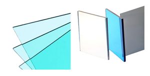 Échantillon gratuit de <span class=keywords><strong>plaque</strong></span> de <span class=keywords><strong>verre</strong></span> rigide en plastique transparent UV incassable feuille de <span class=keywords><strong>polycarbonate</strong></span> givré gaufré - Product Image 4