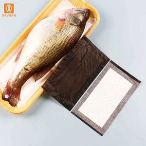 High Quality Eco-Friendly Food Grade Fruit Absorbent Paper Pads 40ml/pcs 130x90mm for <b>Poultry</b> <b>Meat</b> Vegetable Packaging - Product Image 5