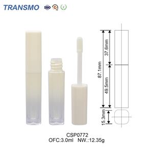 Flacon de brillant à lèvres 3ml, tubes de brillant à lèvres, conteneur vide pour brillant à lèvres avec logo personnalisé, tubes de brillant à lèvres avec logo personnalisé - Product Image 2