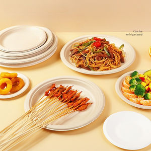 Assiettes <span class=keywords><strong>de</strong></span> décoration pour la maison, vaisselle <span class=keywords><strong>de</strong></span> barbecue, assiettes en papier, assiettes jetables, bricolage, fête d'anniversaire, qualité alimentaire, biodégradable - Product Image 6