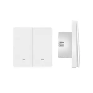 Tuya Smart Switch Push Button Controller 1/2/3 Gang WiFi Switches No Neutral Wire Works With Alexa Google Home Smart Life App