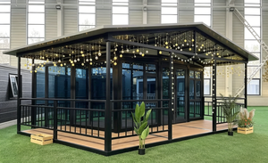 Luxury Modern <b>Prefab</b> Portable Mobile Container Office <b>House</b>, Expandable 20- and 40-Foot Compact Expandable <b>Prefab</b> <b>House</b> - Product Image 6