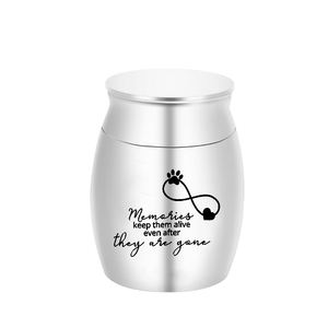 Infinity Symbol urne per cremazione Pet Keepsake urna commemorativa per ceneri umane-i ricordi li mantengono in vita anche dopo che sono andati - Product Image 6