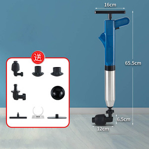 DS4975 <span class=keywords><strong>Pompe</strong></span> à air, déboucheur de tuyaux, déboucheur de <span class=keywords><strong>WC</strong></span>, déboucheur de drain, outil de débouchage à haute pression, plongeur pour tuyaux, plongeurs pour toilettes - Product Image 2