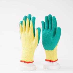 Guantes de Trabajo de Algodón Recubiertos de Látex, Guantes Suaves Recubiertos de Caucho Natural en Venta - Product Image 4