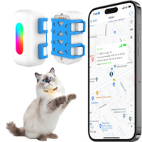Localizador GPS para Gatos G67 con Logotipo Personalizado, 4G, Resistente al Agua, Tamaño Pequeño, Ubicación Remota en Tiempo Real por Aplicación, Monitoreo de Actividad de Mascotas