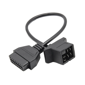 เครื่องอ่านโค้ด OBD2 สำหรับรถจักรยานยนต์ 12V 3 พิน ถึง 16 พิน สายอะแดปเตอร์วินิจฉัยสำหรับยามาฮ่า วายซีเอฟ เอ็มที วายเอส - Product Image 1