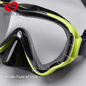 Masque de plongée pour adulte Xinyixuan personnalisé, verre trempé, anti-buée, étanche, sangle réglable pour la plongée sous-marine et le snorkeling - Product Image 5